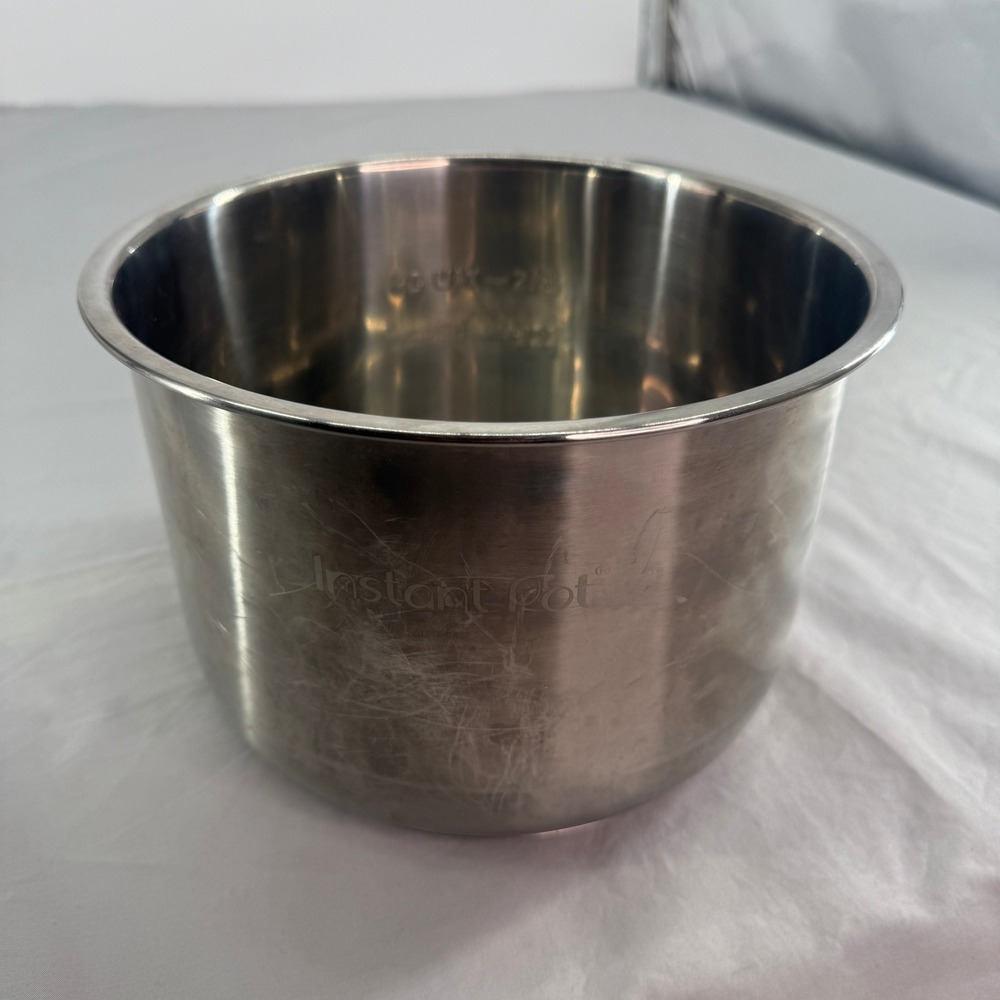 Instant Pot 6 Quart Stainless Steel Inner Cooking Pot Insert AF21420 Silver